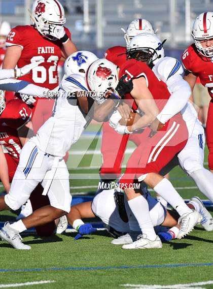 Thumbnail 3 in Grapevine Faith Christian vs. Trinity Christian (TAPPS Division 2 Semifinal) photogallery.