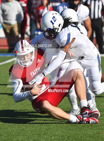 Thumbnail 1 in Grapevine Faith Christian vs. Trinity Christian (TAPPS Division 2 Semifinal) photogallery.