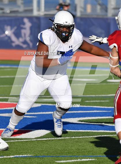 Thumbnail 3 in Grapevine Faith Christian vs. Trinity Christian (TAPPS Division 2 Semifinal) photogallery.