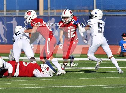 Thumbnail 1 in Grapevine Faith Christian vs. Trinity Christian (TAPPS Division 2 Semifinal) photogallery.