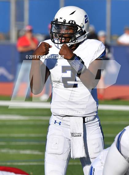 Thumbnail 2 in Grapevine Faith Christian vs. Trinity Christian (TAPPS Division 2 Semifinal) photogallery.