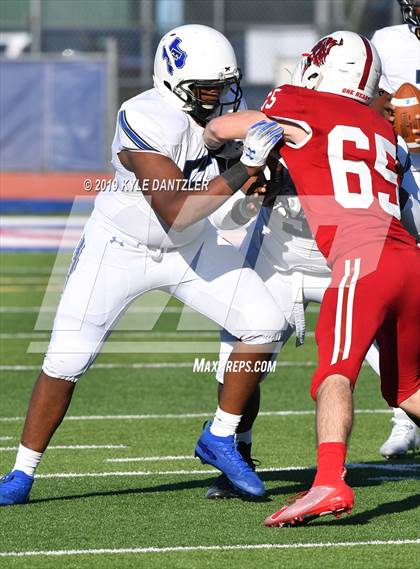Thumbnail 3 in Grapevine Faith Christian vs. Trinity Christian (TAPPS Division 2 Semifinal) photogallery.