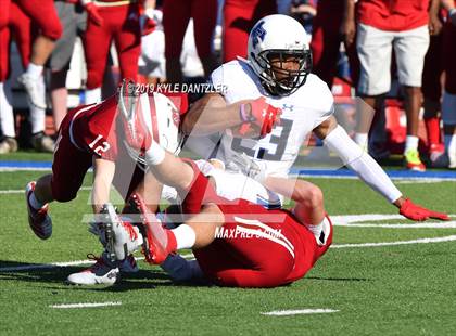 Thumbnail 1 in Grapevine Faith Christian vs. Trinity Christian (TAPPS Division 2 Semifinal) photogallery.