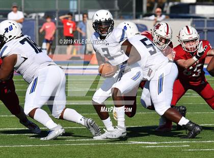 Thumbnail 1 in Grapevine Faith Christian vs. Trinity Christian (TAPPS Division 2 Semifinal) photogallery.