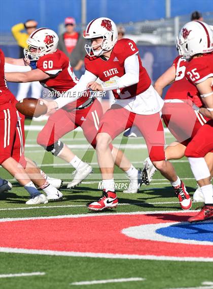 Thumbnail 1 in Grapevine Faith Christian vs. Trinity Christian (TAPPS Division 2 Semifinal) photogallery.