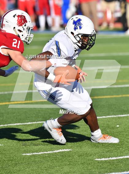 Thumbnail 2 in Grapevine Faith Christian vs. Trinity Christian (TAPPS Division 2 Semifinal) photogallery.