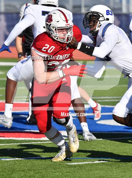 Thumbnail 2 in Grapevine Faith Christian vs. Trinity Christian (TAPPS Division 2 Semifinal) photogallery.
