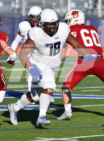 Thumbnail 2 in Grapevine Faith Christian vs. Trinity Christian (TAPPS Division 2 Semifinal) photogallery.