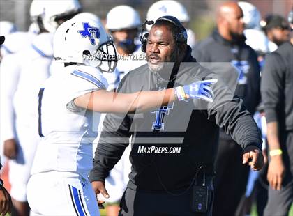 Thumbnail 1 in Grapevine Faith Christian vs. Trinity Christian (TAPPS Division 2 Semifinal) photogallery.