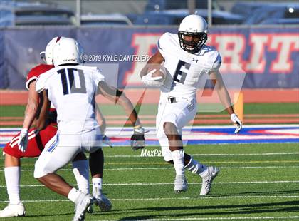 Thumbnail 1 in Grapevine Faith Christian vs. Trinity Christian (TAPPS Division 2 Semifinal) photogallery.