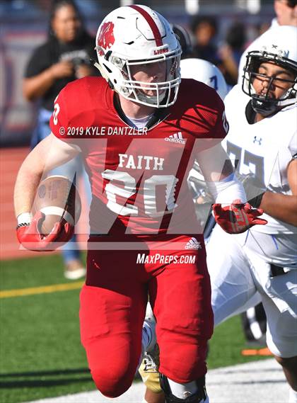 Thumbnail 1 in Grapevine Faith Christian vs. Trinity Christian (TAPPS Division 2 Semifinal) photogallery.