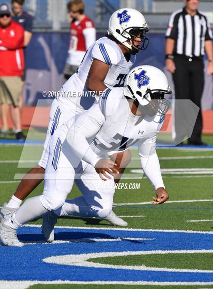 Thumbnail 1 in Grapevine Faith Christian vs. Trinity Christian (TAPPS Division 2 Semifinal) photogallery.