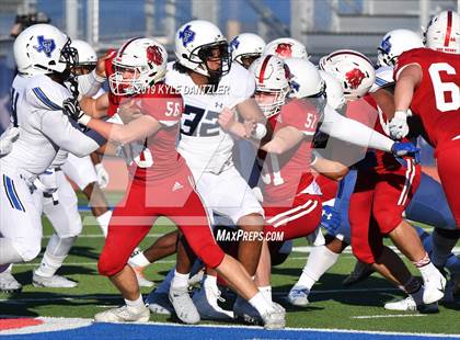 Thumbnail 2 in Grapevine Faith Christian vs. Trinity Christian (TAPPS Division 2 Semifinal) photogallery.
