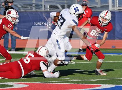 Thumbnail 2 in Grapevine Faith Christian vs. Trinity Christian (TAPPS Division 2 Semifinal) photogallery.