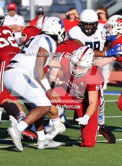 Thumbnail 1 in Grapevine Faith Christian vs. Trinity Christian (TAPPS Division 2 Semifinal) photogallery.