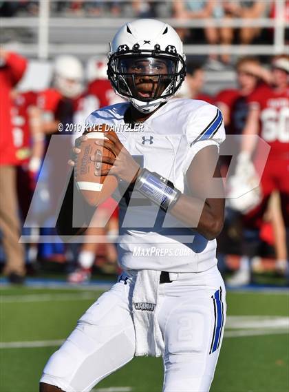 Thumbnail 2 in Grapevine Faith Christian vs. Trinity Christian (TAPPS Division 2 Semifinal) photogallery.