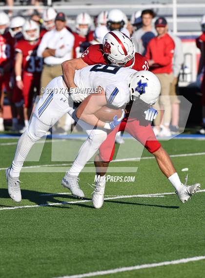 Thumbnail 3 in Grapevine Faith Christian vs. Trinity Christian (TAPPS Division 2 Semifinal) photogallery.