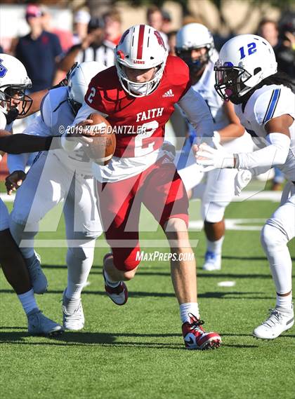 Thumbnail 1 in Grapevine Faith Christian vs. Trinity Christian (TAPPS Division 2 Semifinal) photogallery.
