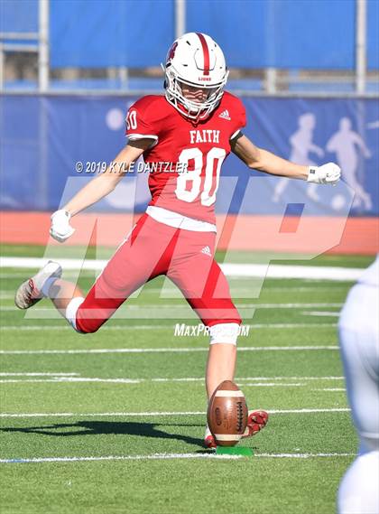 Thumbnail 1 in Grapevine Faith Christian vs. Trinity Christian (TAPPS Division 2 Semifinal) photogallery.
