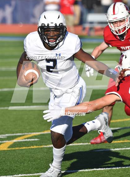 Thumbnail 2 in Grapevine Faith Christian vs. Trinity Christian (TAPPS Division 2 Semifinal) photogallery.