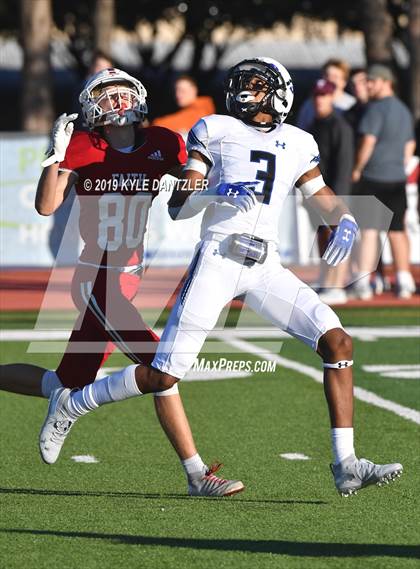 Thumbnail 1 in Grapevine Faith Christian vs. Trinity Christian (TAPPS Division 2 Semifinal) photogallery.