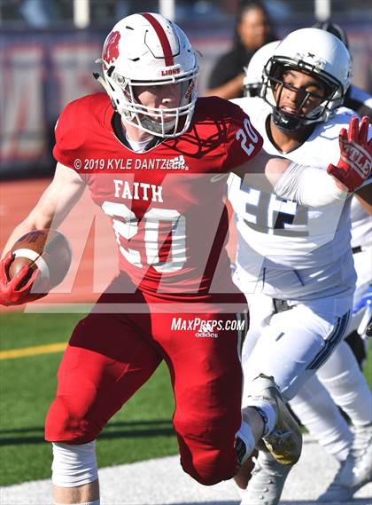 Thumbnail 3 in Grapevine Faith Christian vs. Trinity Christian (TAPPS Division 2 Semifinal) photogallery.