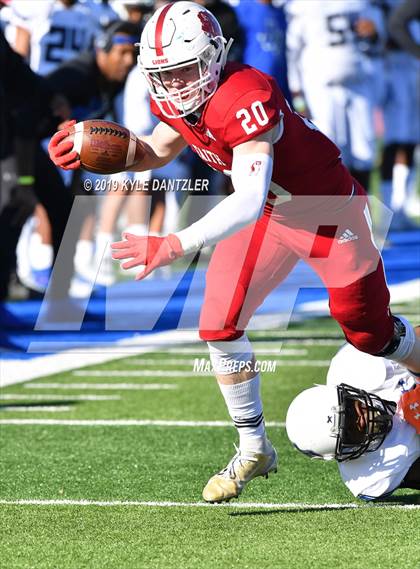 Thumbnail 2 in Grapevine Faith Christian vs. Trinity Christian (TAPPS Division 2 Semifinal) photogallery.