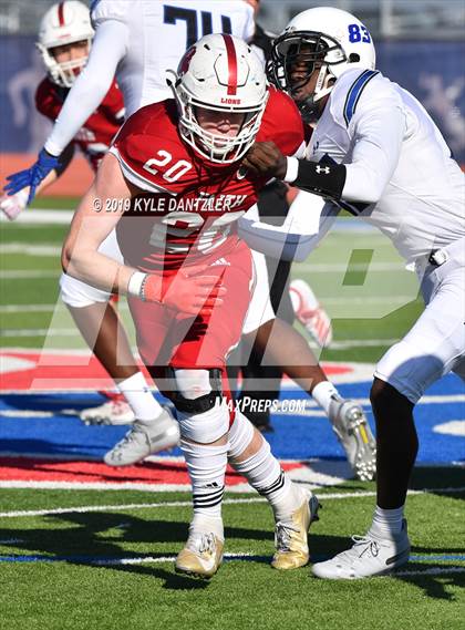 Thumbnail 3 in Grapevine Faith Christian vs. Trinity Christian (TAPPS Division 2 Semifinal) photogallery.