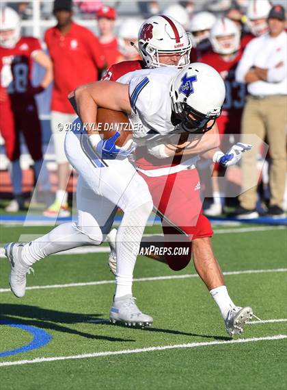 Thumbnail 2 in Grapevine Faith Christian vs. Trinity Christian (TAPPS Division 2 Semifinal) photogallery.