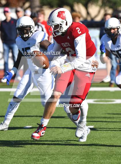 Thumbnail 3 in Grapevine Faith Christian vs. Trinity Christian (TAPPS Division 2 Semifinal) photogallery.