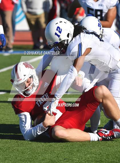 Thumbnail 2 in Grapevine Faith Christian vs. Trinity Christian (TAPPS Division 2 Semifinal) photogallery.