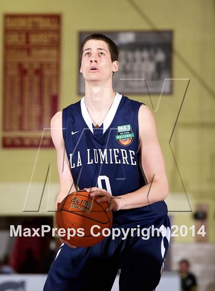 Thumbnail 3 in La Lumiere vs. Huntington St. Joseph Prep (Dick's Sporting Goods National Tournament) photogallery.