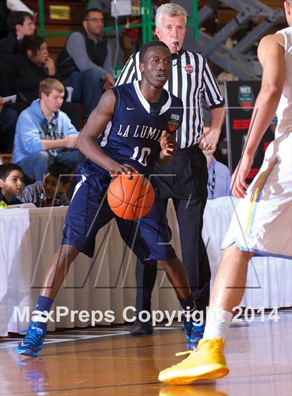 Thumbnail 3 in La Lumiere vs. Huntington St. Joseph Prep (Dick's Sporting Goods National Tournament) photogallery.