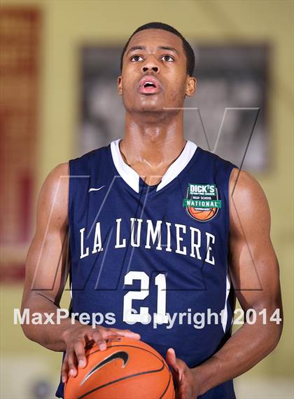 Thumbnail 3 in La Lumiere vs. Huntington St. Joseph Prep (Dick's Sporting Goods National Tournament) photogallery.