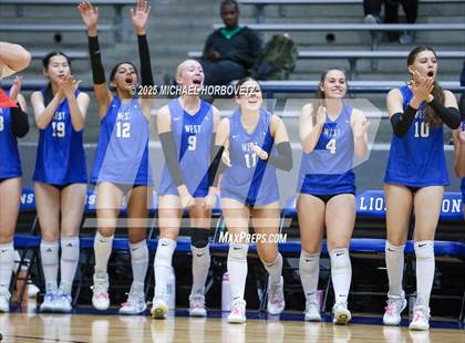 Thumbnail 3 in Plano West vs. Arlington (UIL 6A D2 Area Playoff) photogallery.