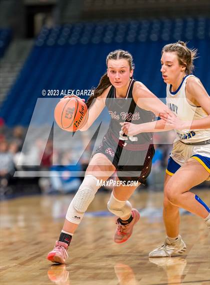 Thumbnail 2 in Lipan vs Martins Mill (UIL 2A Basketball State Semifinal) photogallery.
