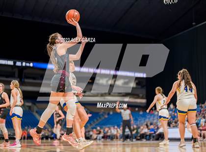 Thumbnail 3 in Lipan vs Martins Mill (UIL 2A Basketball State Semifinal) photogallery.