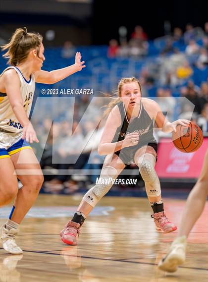 Thumbnail 1 in Lipan vs Martins Mill (UIL 2A Basketball State Semifinal) photogallery.