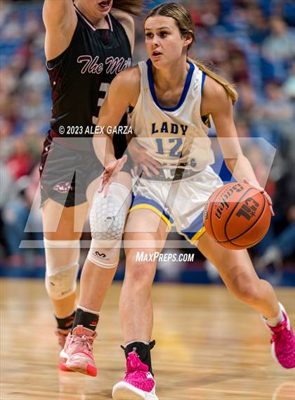 Thumbnail 3 in Lipan vs Martins Mill (UIL 2A Basketball State Semifinal) photogallery.