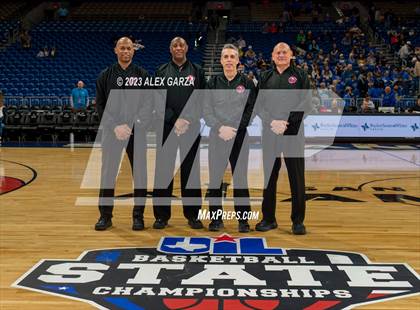Thumbnail 2 in Lipan vs Martins Mill (UIL 2A Basketball State Semifinal) photogallery.