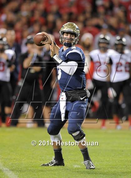 Thumbnail 3 in St. John Bosco vs. Centennial (CIF-SS PAC 5 Final) photogallery.