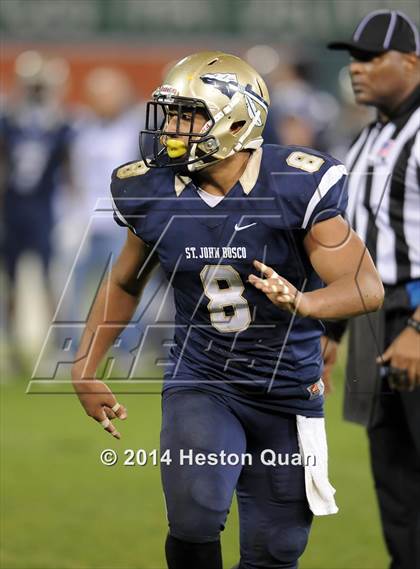 Thumbnail 2 in St. John Bosco vs. Centennial (CIF-SS PAC 5 Final) photogallery.