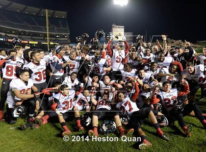 Thumbnail 3 in St. John Bosco vs. Centennial (CIF-SS PAC 5 Final) photogallery.