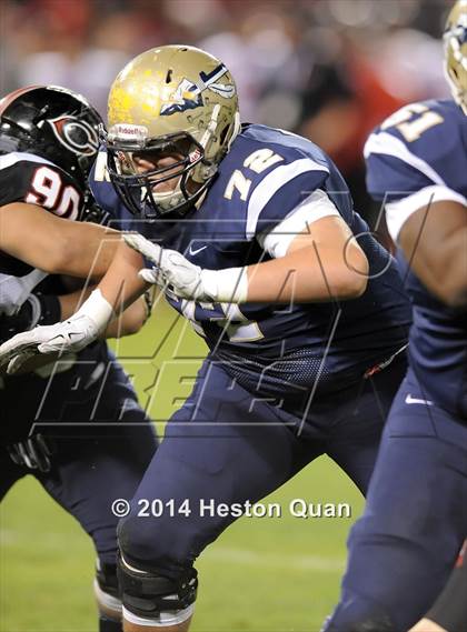 Thumbnail 3 in St. John Bosco vs. Centennial (CIF-SS PAC 5 Final) photogallery.