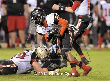 Thumbnail 3 in St. John Bosco vs. Centennial (CIF-SS PAC 5 Final) photogallery.