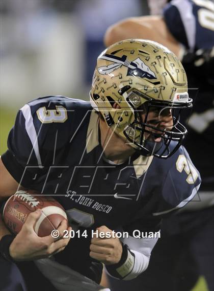 Thumbnail 3 in St. John Bosco vs. Centennial (CIF-SS PAC 5 Final) photogallery.