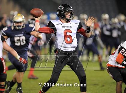 Thumbnail 3 in St. John Bosco vs. Centennial (CIF-SS PAC 5 Final) photogallery.