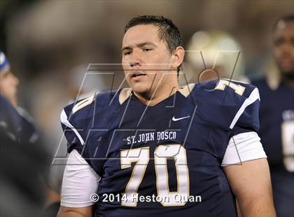 Thumbnail 1 in St. John Bosco vs. Centennial (CIF-SS PAC 5 Final) photogallery.