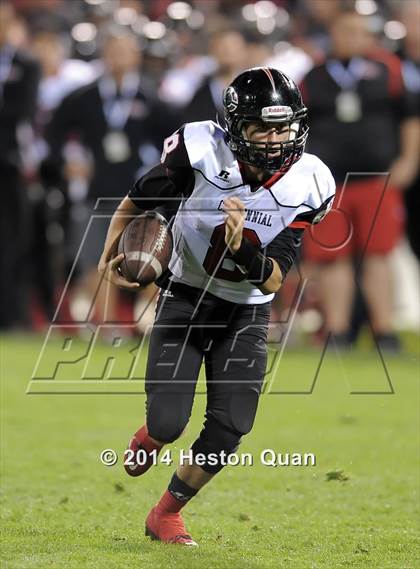 Thumbnail 3 in St. John Bosco vs. Centennial (CIF-SS PAC 5 Final) photogallery.