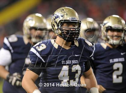 Thumbnail 1 in St. John Bosco vs. Centennial (CIF-SS PAC 5 Final) photogallery.